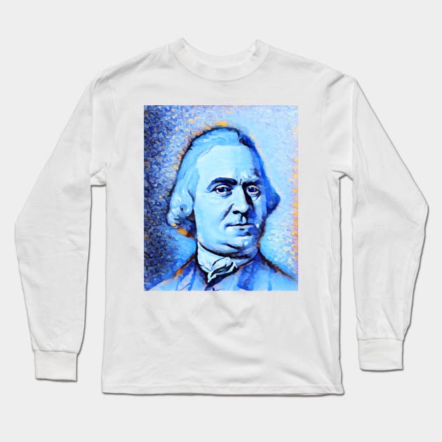 Samuel Adams Portrait | Samuel Adams Artwork | Samuel Adams  Painting 14 Long Sleeve T-Shirt by JustLit